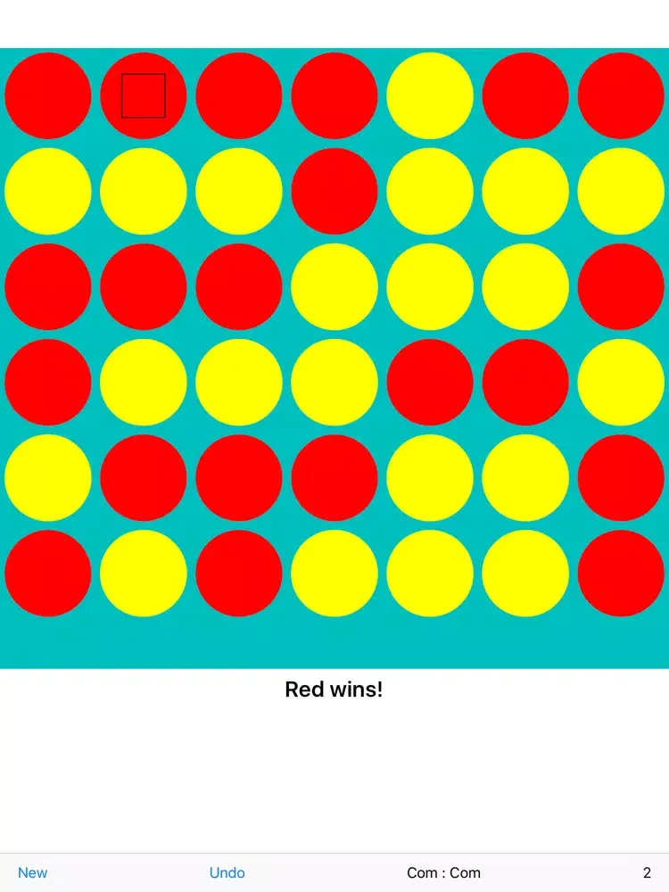Wow Connect Four iPad  স্ক্রিনশট