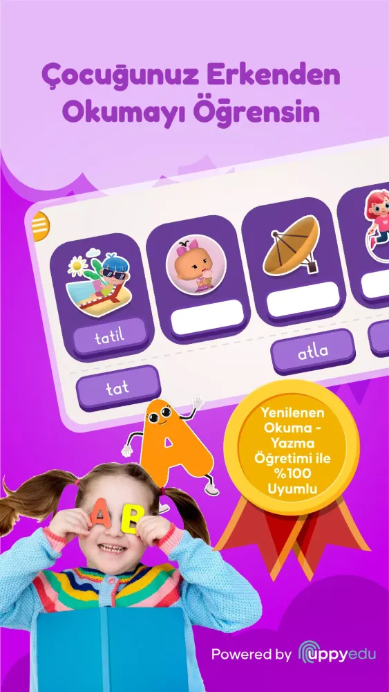 Harfleri & Okumayı Öğreniyorum應用截圖