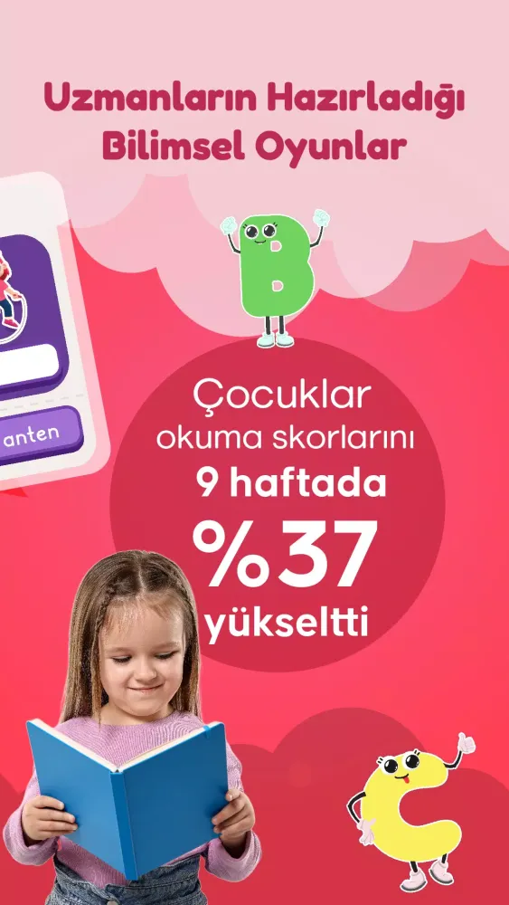 Harfleri & Okumayı Öğreniyorum應用截圖
