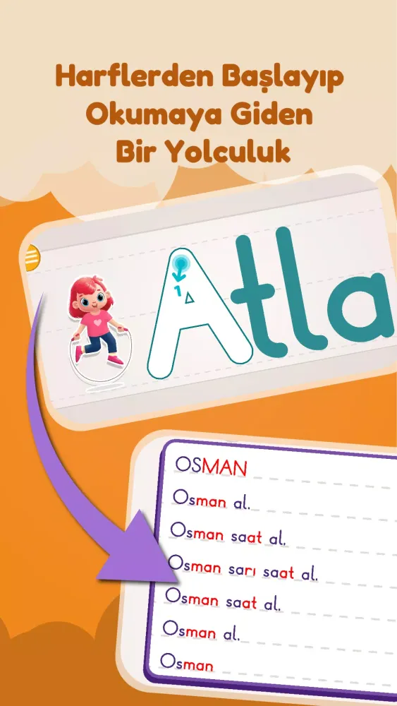 Harfleri & Okumayı Öğreniyorum應用截圖