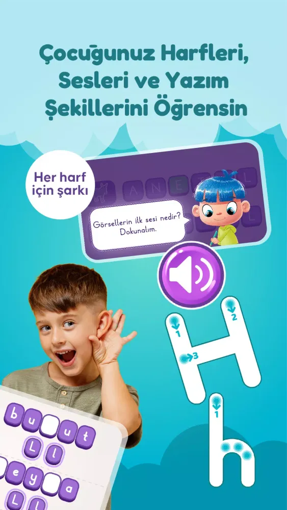 Harfleri & Okumayı Öğreniyorum應用截圖