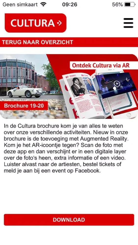 Captures d'écran de Cultura Spot
