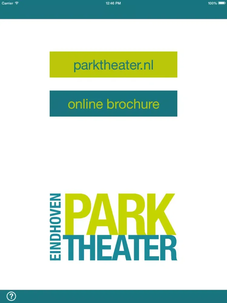 تصاویر Parktheater Eindhoven iPad 