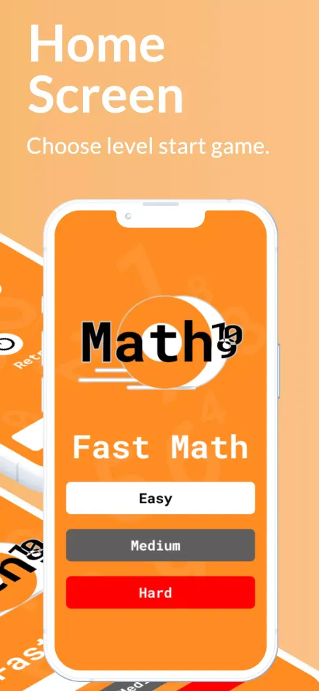 Captures d'écran de Fast Math