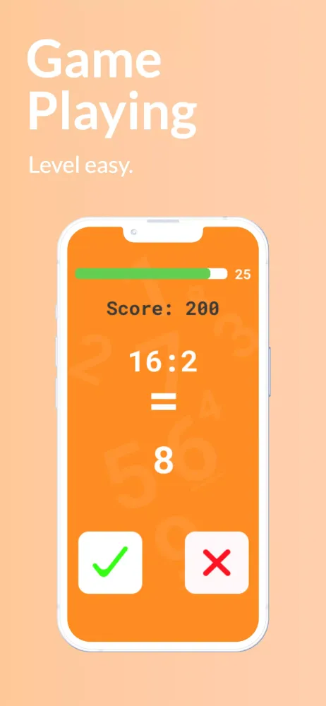 Captures d'écran de Fast Math