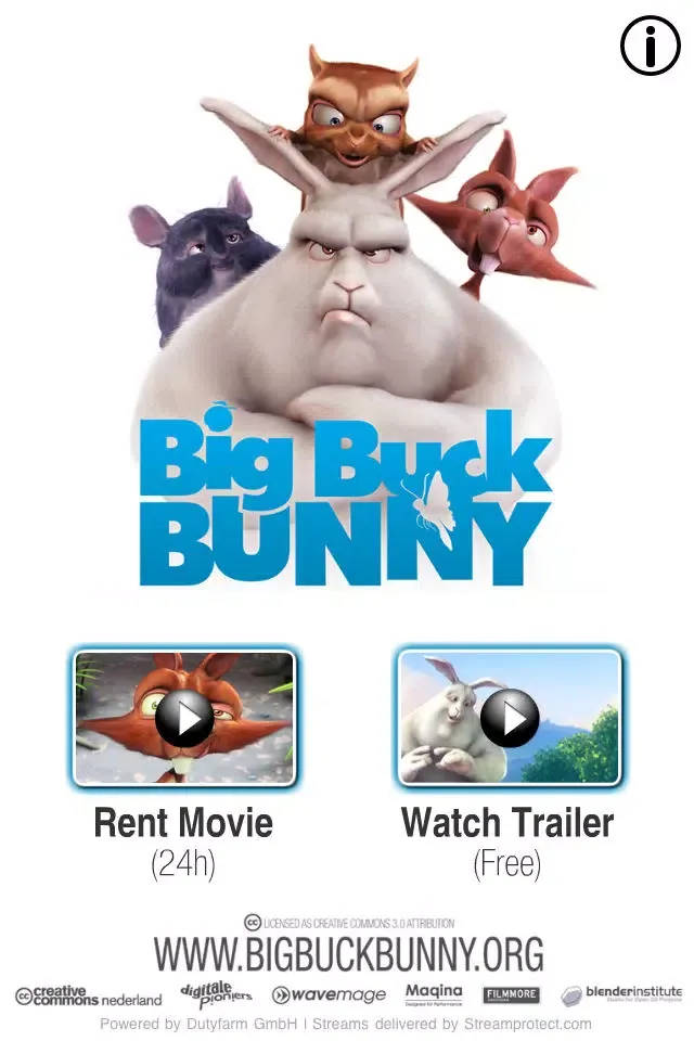 Big Buck Bunny: Movie App Edition应用截图