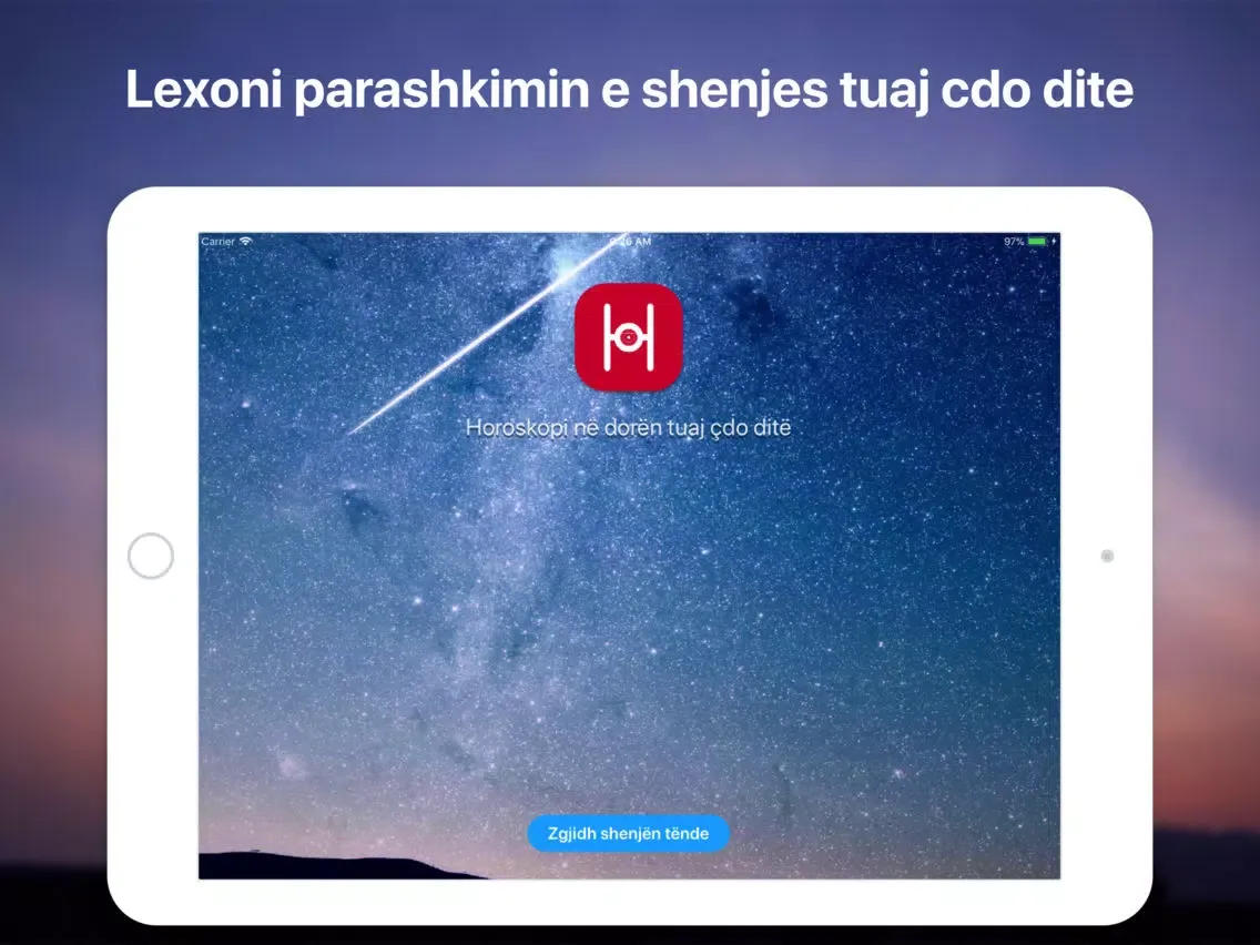Horoskopi Ditor ne Shqip iPad  スクリーンショット