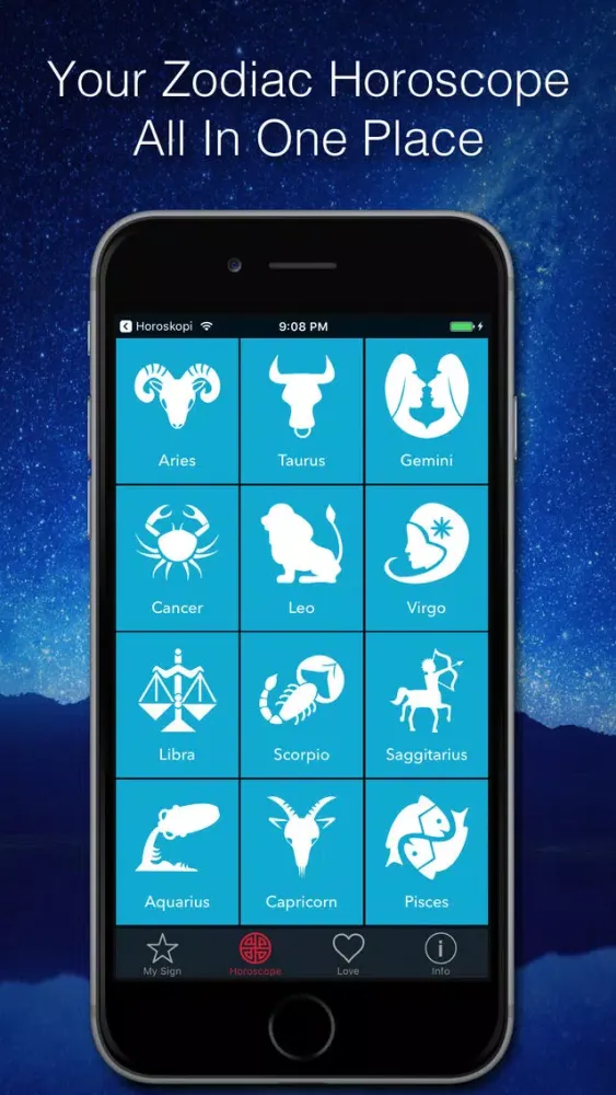 Capturas de tela do Horoscope 24: Daily and Monthly Zodiac Predictions