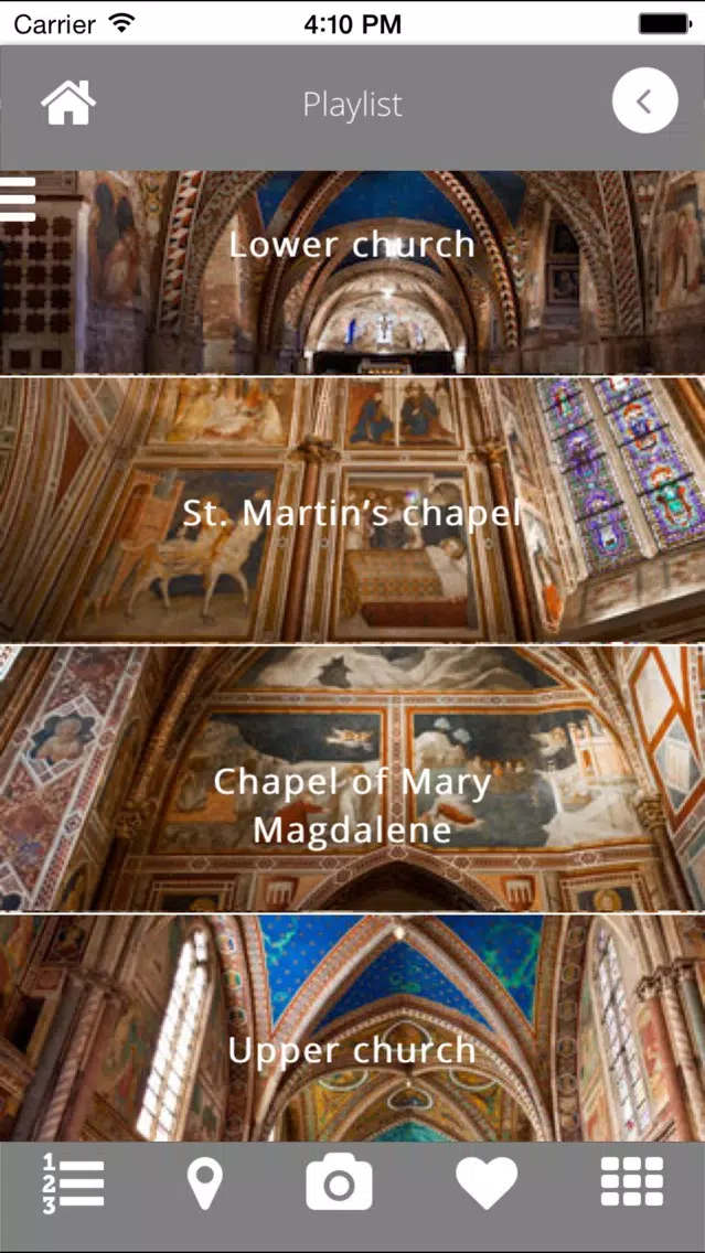Tangkapan skrin Basilica San Francesco Assisi - ENG