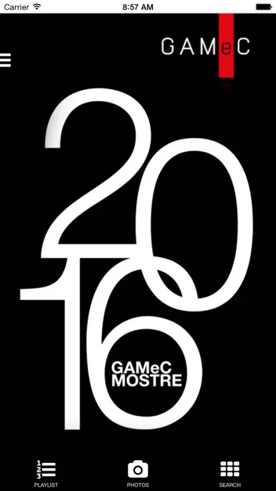 GAMeC EXHIBITIONS 2016 سکرین شاٹس