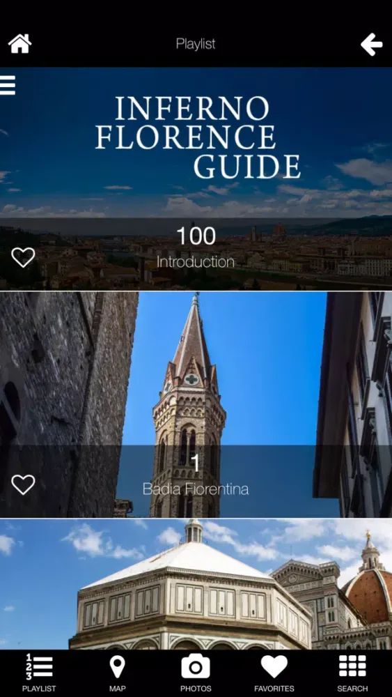 ภาพหน้าจอของ Inferno Florence Guide
