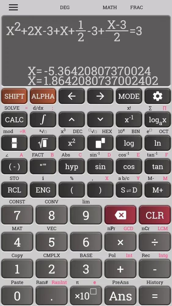 Screenshot di N-CALC