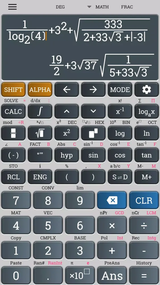 Screenshot di N-CALC