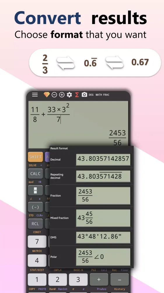 Graphing Calc Screenshots