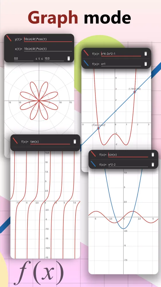 Graphing Calc Screenshots