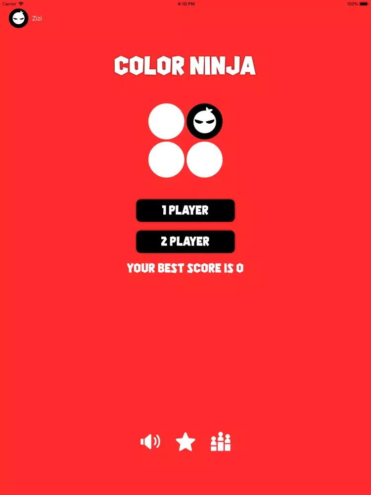 Capturas de tela do Find Different Color 2 Players iPad 