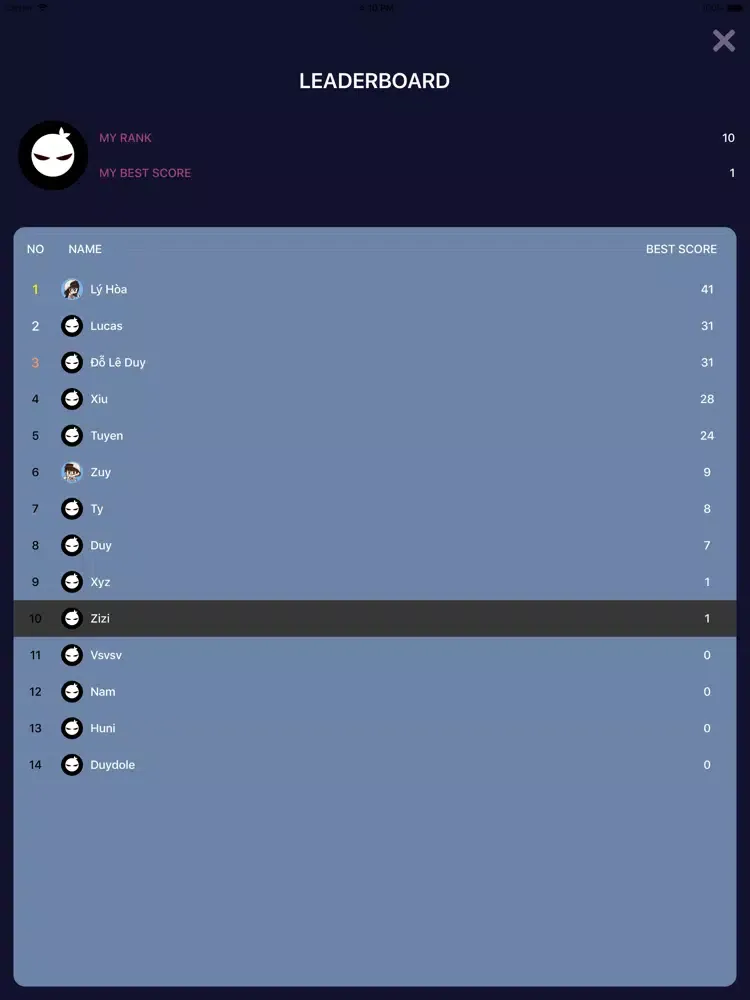 Capturas de tela do Find Different Color 2 Players iPad 