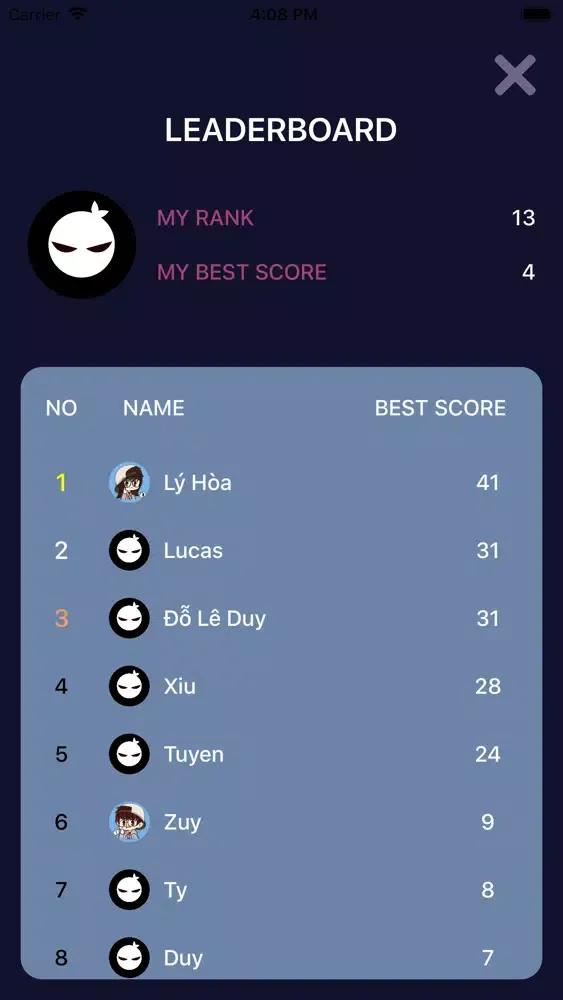Capturas de tela do Find Different Color 2 Players