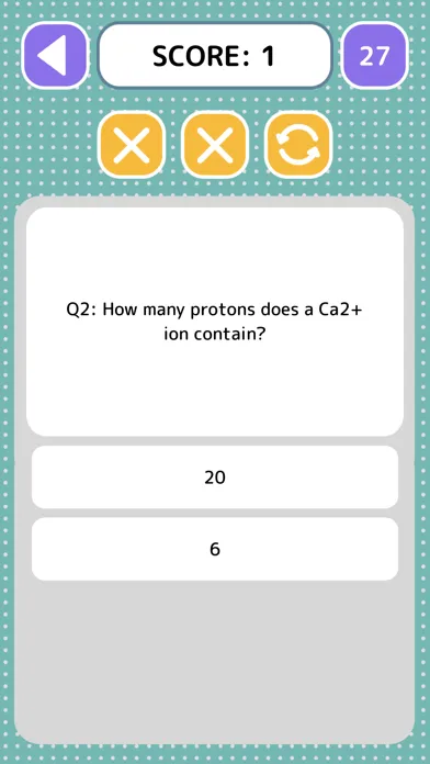 Ảnh chụp màn hình của Chemistry Quiz - Game