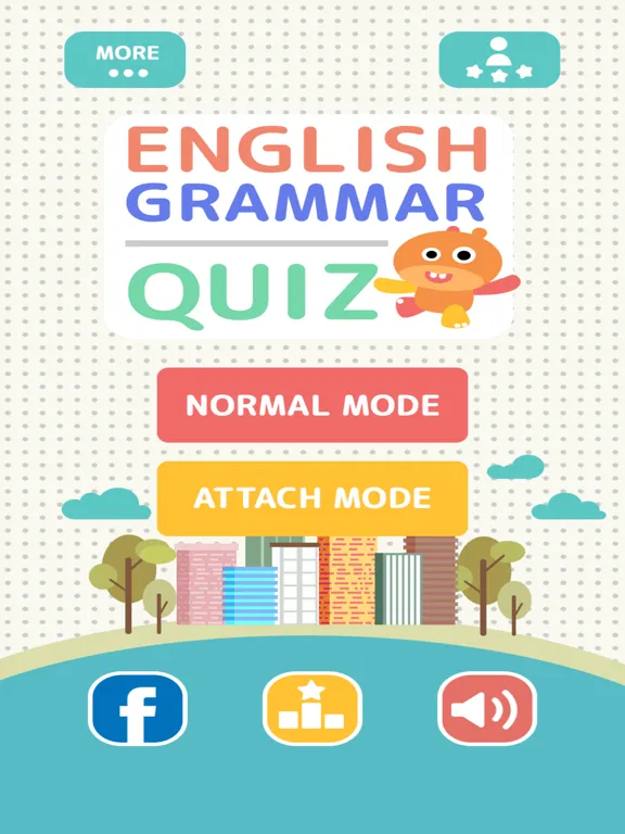 English Grammar Quiz - Game iPad  Screenshots