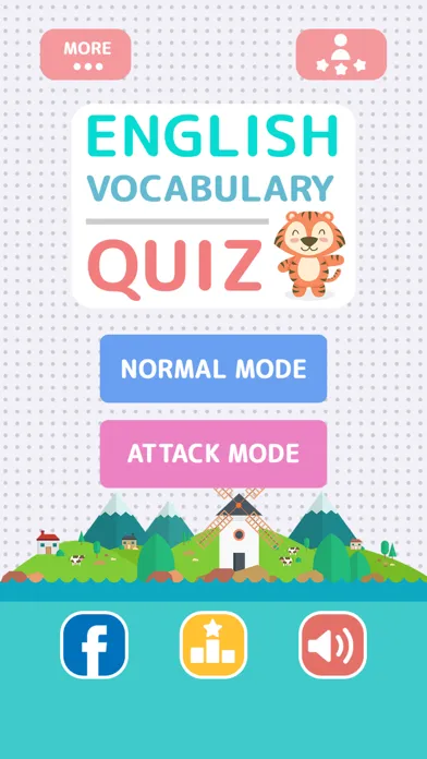 Capturas de tela do English Vocabulary Quiz - Game
