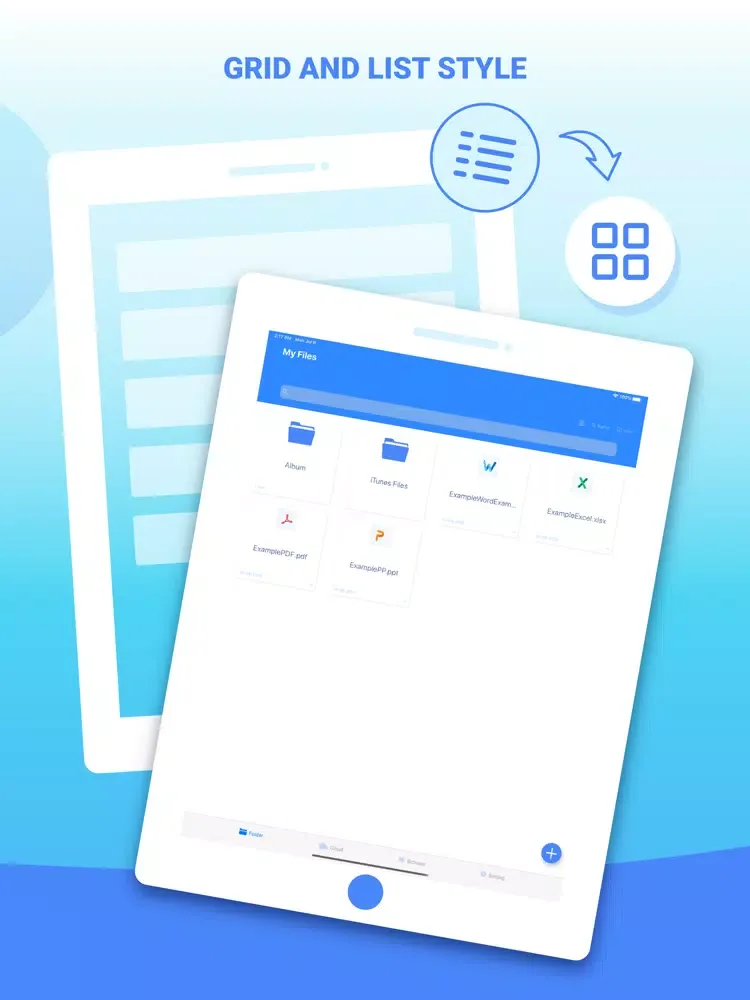 File Organizer - Documents EX iPad 应用截图