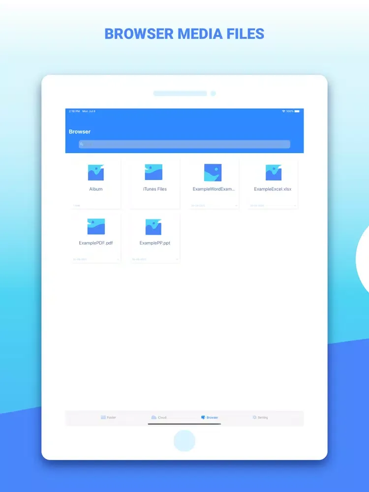 File Organizer - Documents EX iPad 应用截图