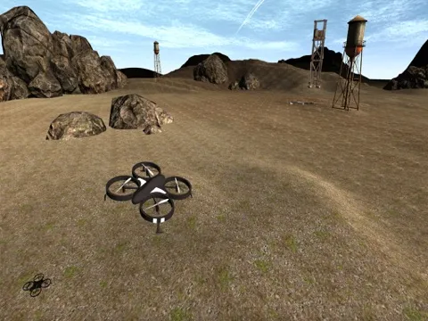 Ảnh chụp màn hình của Free Flight Drone Simulator iPad 