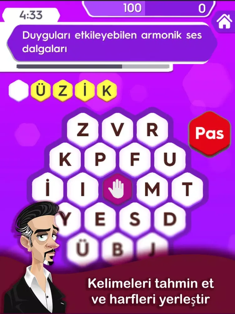 Kelime Oyunu - Harf Lütfen! iPad  Screenshots