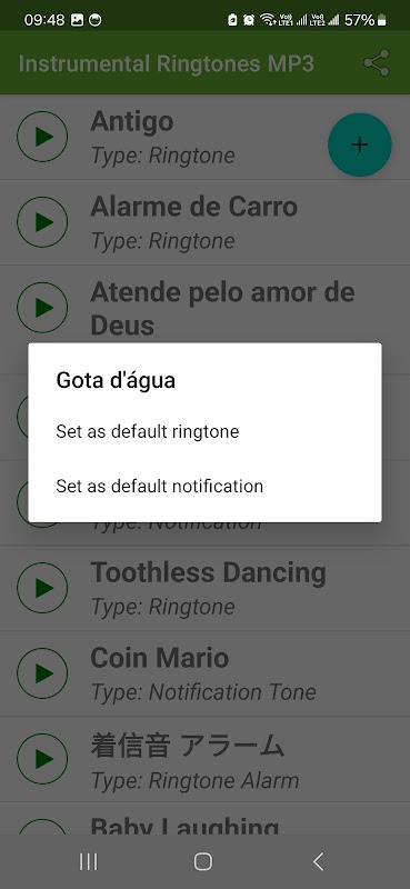 Popular ringtones downloads Screenshots