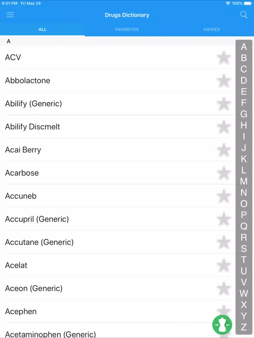 Screenshot di Drugs Dictionary Offline 2019 iPad 