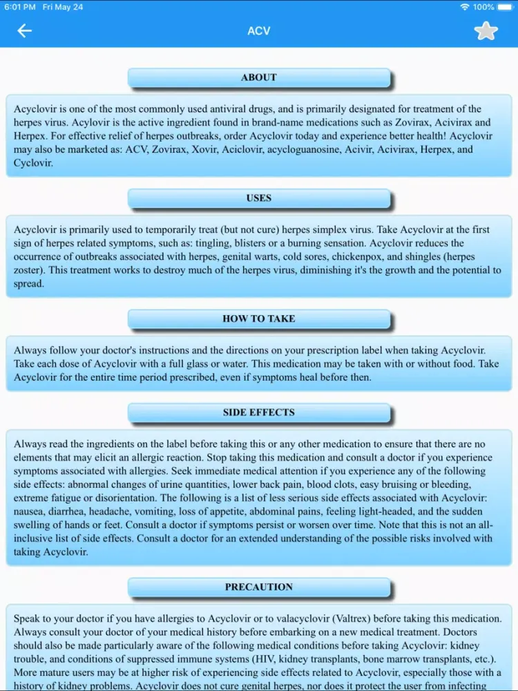 Drugs Dictionary Offline 2019 iPad 应用截图