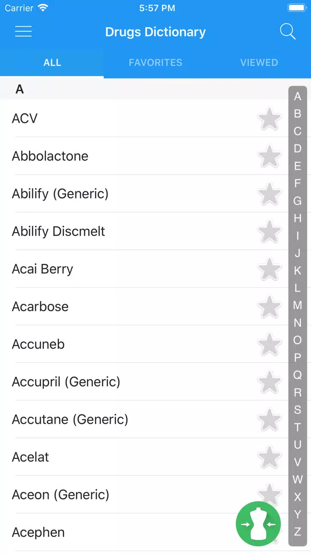 Screenshot di Drugs Dictionary Offline 2019