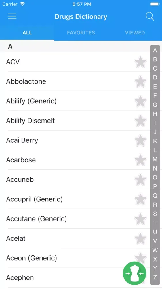 Drugs Dictionary Offline 2019应用截图