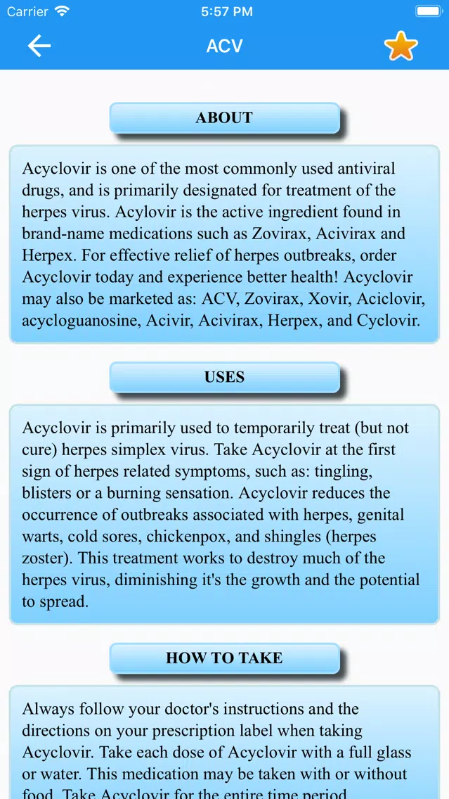 Screenshot di Drugs Dictionary Offline 2019