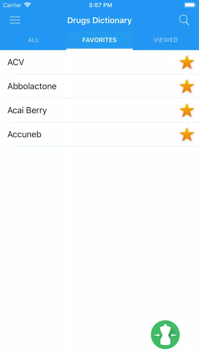 Screenshot di Drugs Dictionary Offline 2019