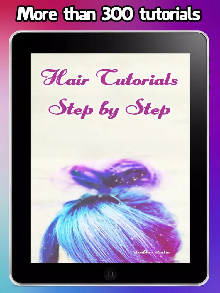 Captures d'écran de Hair Tutorials 2015 Step by Step iPad 