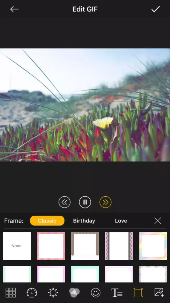 Tangkapan layar GIF Maker - GIF Editor 2018