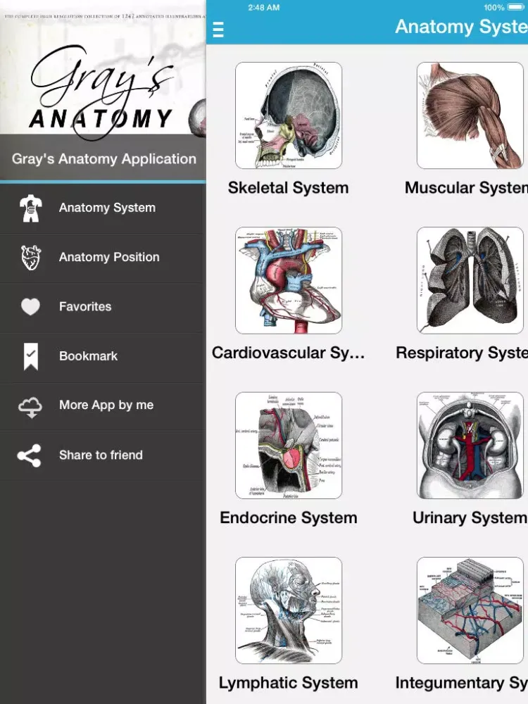 Gray's Anatomy 2014 iPad 應用截圖