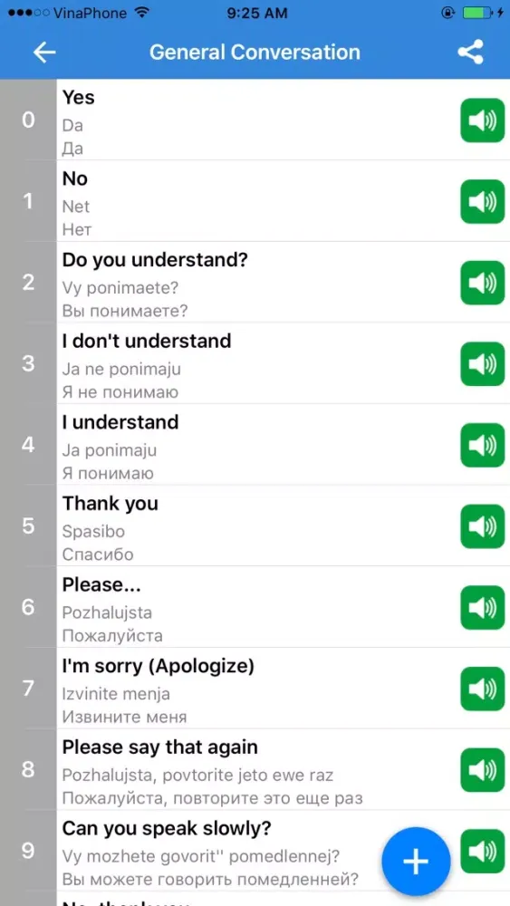 Capturas de pantalla de Learn Russian (Offline)