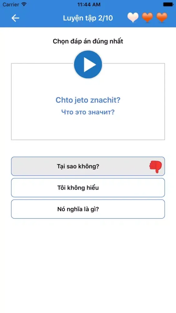 Capturas de pantalla de Tiếng nga giao tiếp - chủ đề