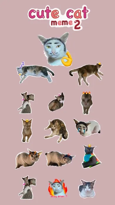 Captures d'écran de Cute Cat Meme 2