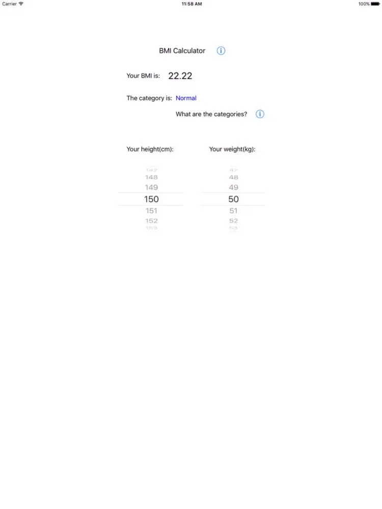 BMI Calculator - Body Mass Index Calculator iPad  Ekran Görüntüleri