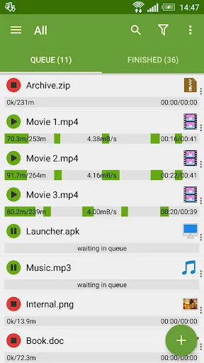 Advanced Download Manager Ekran Görüntüleri