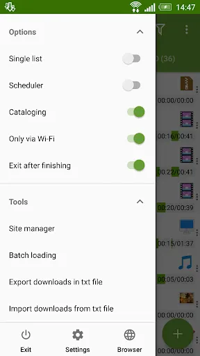 Advanced Download Manager Ekran Görüntüleri