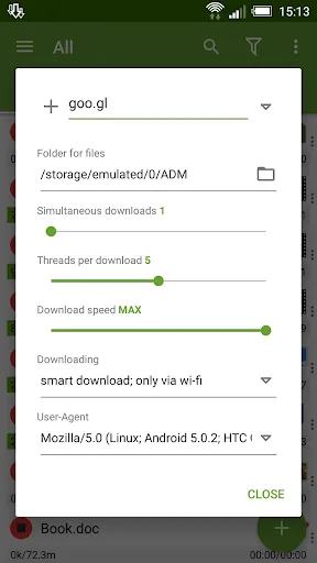 Advanced Download Manager Ekran Görüntüleri