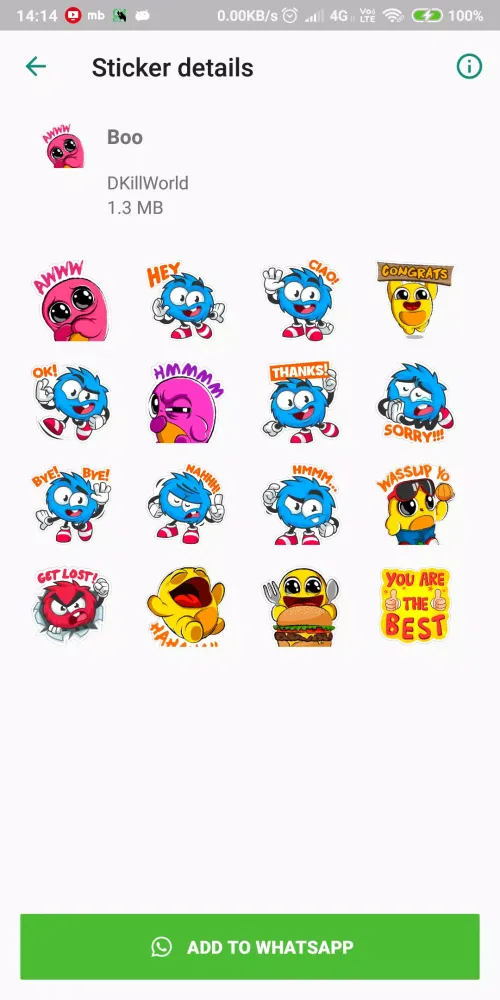 Ultimate WhatsApp Stickers Screenshots