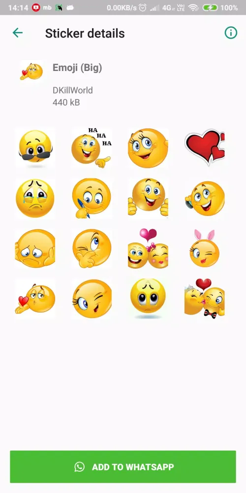 Ultimate WhatsApp Stickers Screenshots