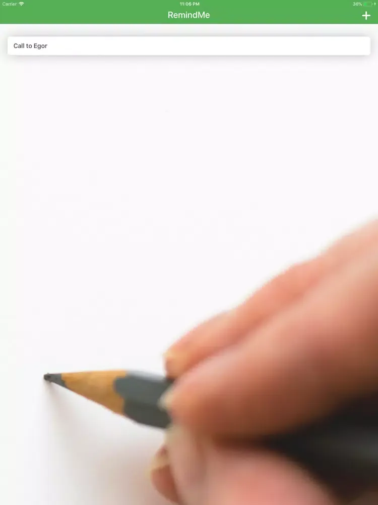 Tangkapan layar RemindMe - Plain Reminder iPad 