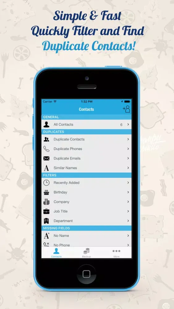 Capturas de pantalla de ContactManager Pro - Merge Duplicate Contacts
